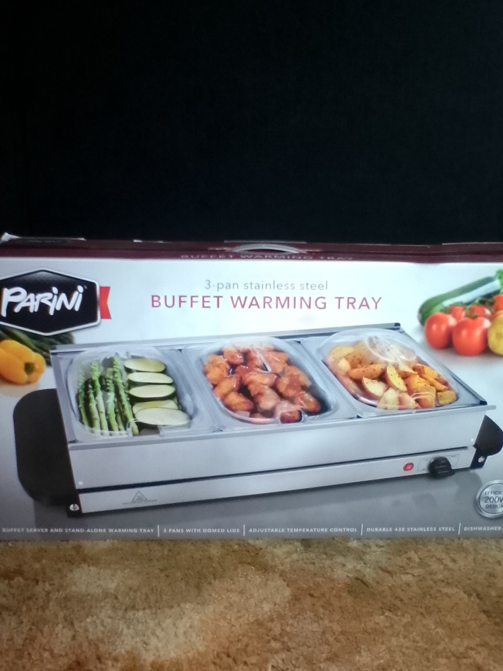 Buffet Warming Tray - Stainless Steel, Silver